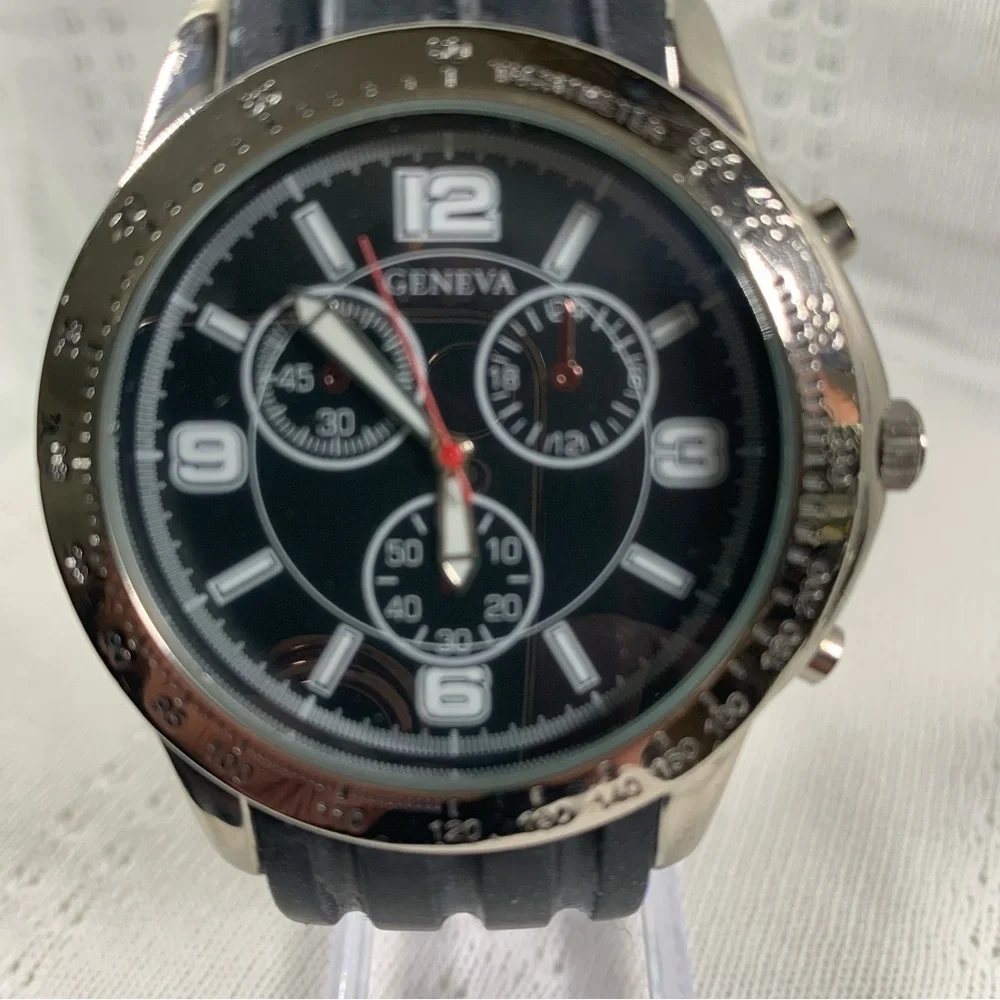 Geneva Quartz Mens Watch